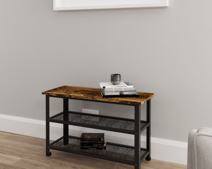 Bala - Low Console Table - Walnut