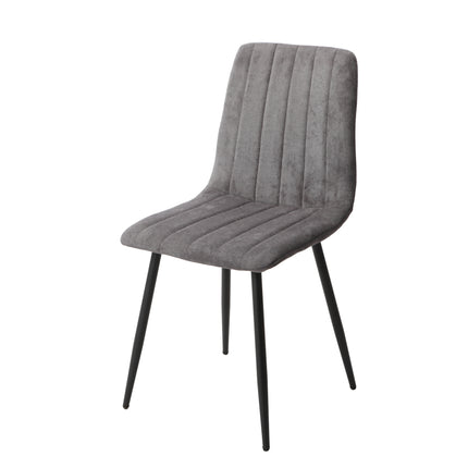 Contemporary - Upholstered Straight Stitch Dining Chairs - Set of 2