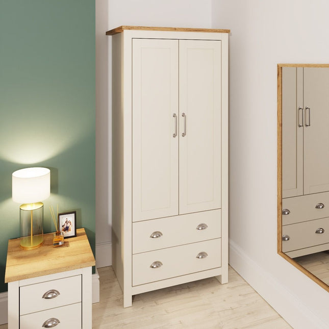 Lisbon - 2 Door Wardrobe 2 Drawers