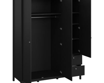 Madrid - Wardrobe with 2 Doors + 1 Mirror Door + 2 Drawers