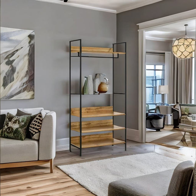Zahra - Open Wardrobe - 4 Shelves