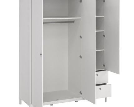 Madrid - Wardrobe with 2 Doors + 1 Mirror Door + 2 Drawers