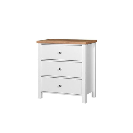 Astbury - 3 Drawer Chest - White