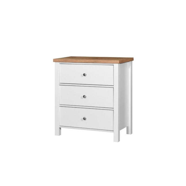 Astbury - 3 Drawer Chest - White