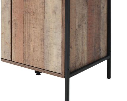 Stretton - 2 Door Wardrobe - Rustic Oak