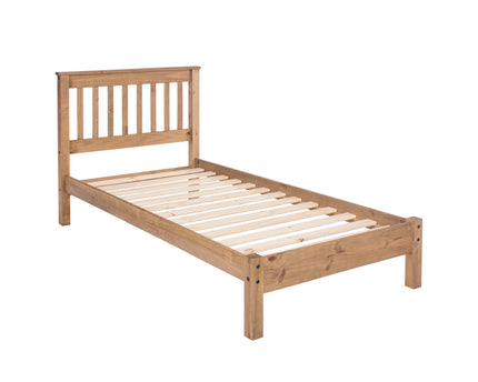 Corona - Pine 3'0" Low End Bedstead
