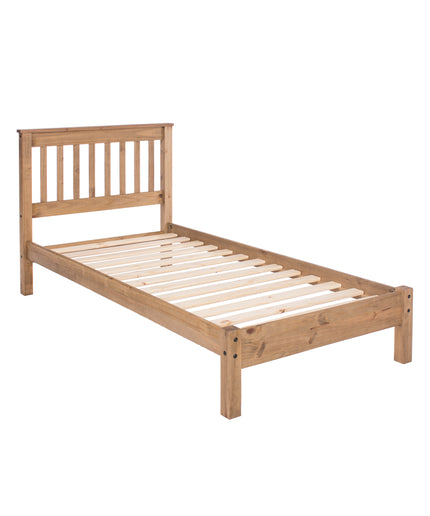 Corona - Pine 3'0" Low End Bedstead