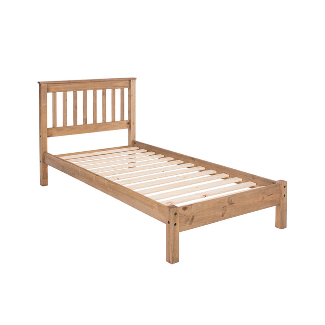 Corona - Pine 3'0" Low End Bedstead