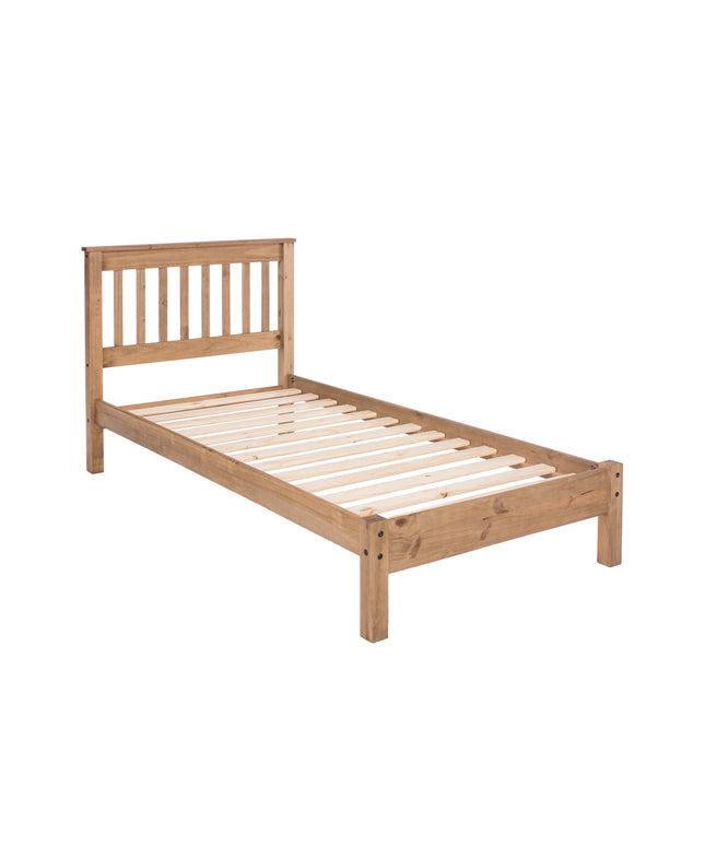 Corona - Pine 3'0" Low End Bedstead