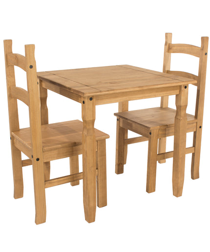 Corona - Dining Set - Square Table & 2 Chairs