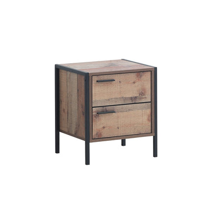 Stretton - 3 Piece Bedroom Set 4 Door Wardrobe - Rustic Oak