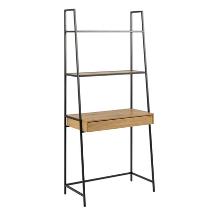 Collection image for: Wild Oak Melamine Shelf / Black Steel Frame