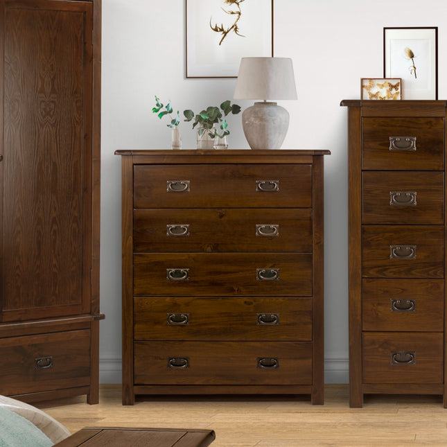 Highland Home - Storage - 5 Drawer Chest