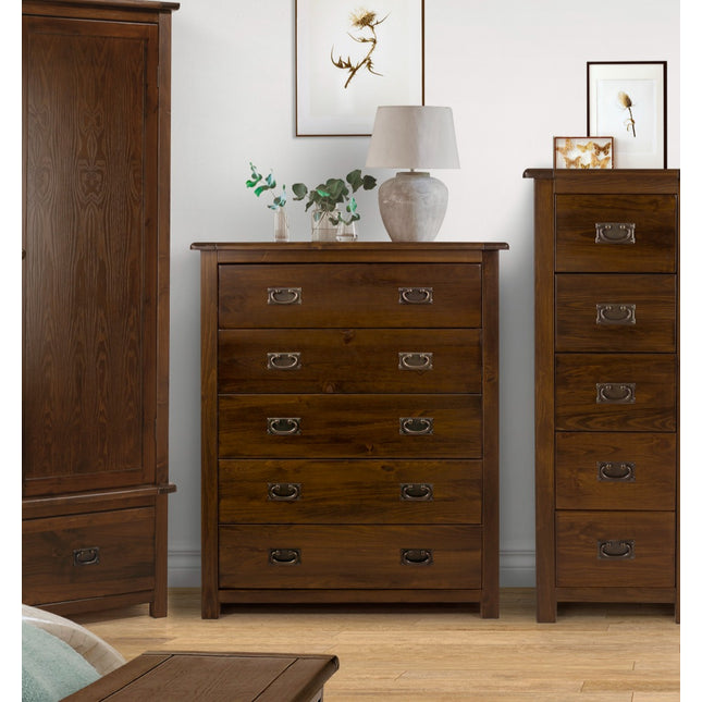 Highland Home - Storage - 5 Drawer Chest