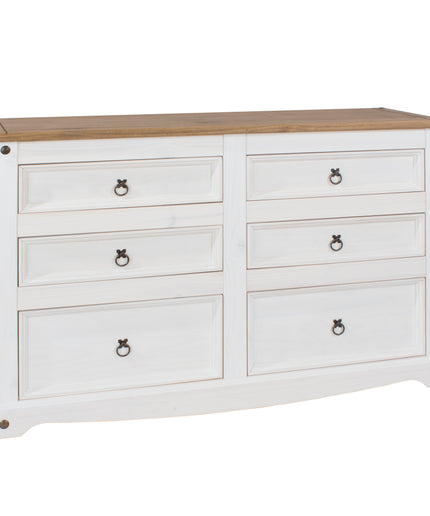 Corona - Wide 4 Drawer Chest