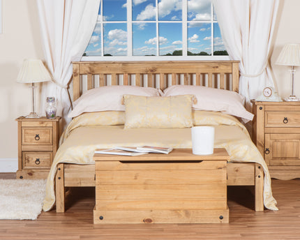 Corona - Pine 3'0" Low End Bedstead
