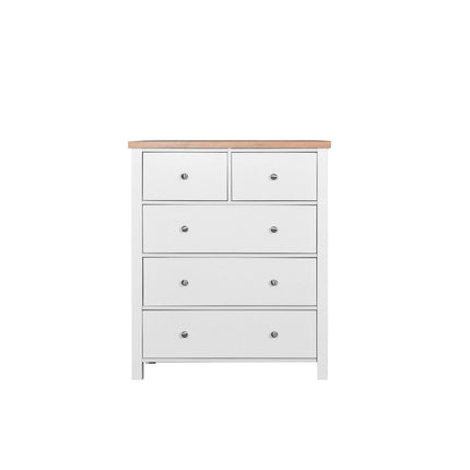 Astbury - 5 Drawer Chest - White