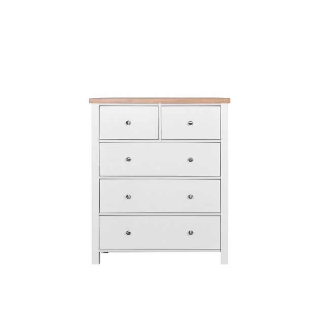 Astbury - 5 Drawer Chest - White