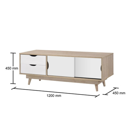 Alford - 2 Door & 2 Drawer TV Unit
