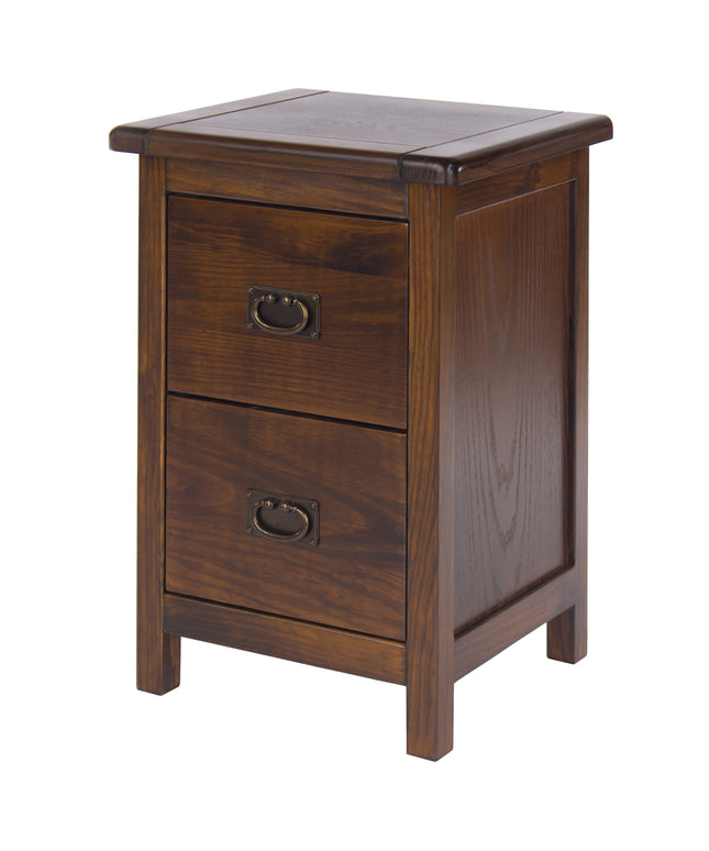 Highland Home - Petite Bedside Cabinet - 2 Drawer