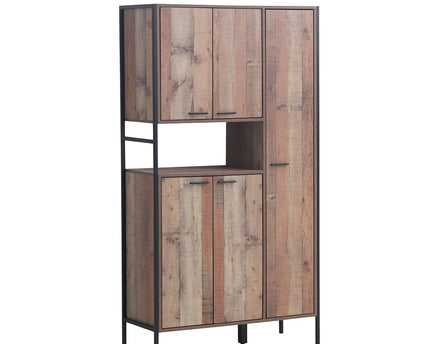 Stretton - Kitchen Cabinet - 5 Doors - Rustic Oak