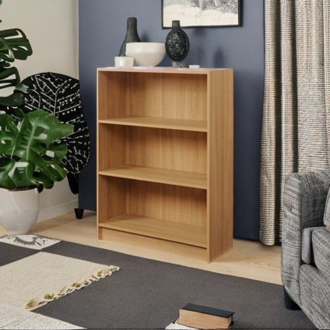 Essentials - Low Wide Bookcase