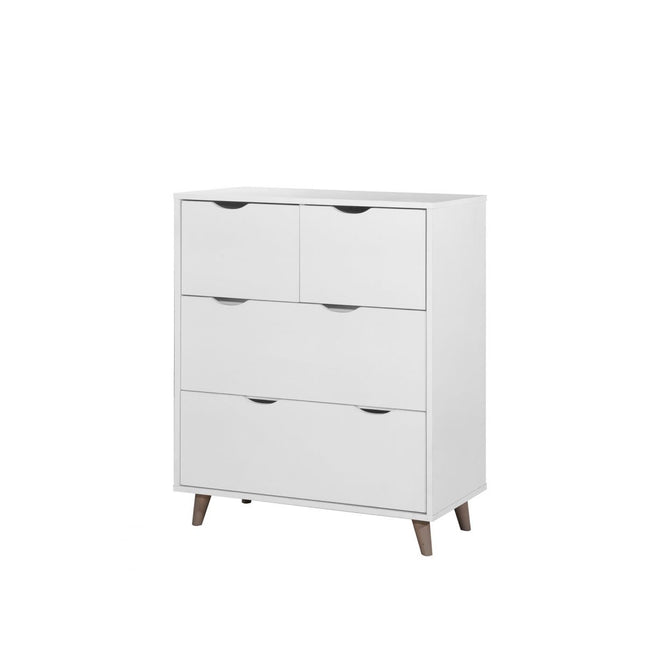 Pulford - 4 Drawer Chest - White
