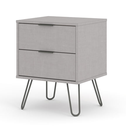 Augusta - 2 Drawer Bedside Cabinet
