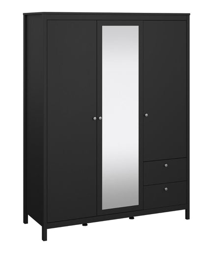 Madrid - Wardrobe with 2 Doors + 1 Mirror Door + 2 Drawers