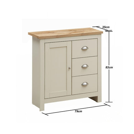 Lisbon - Sideboard - 1 Door & 3 Drawers