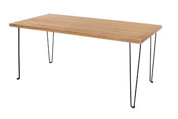 Augusta - Chic Coffee Table - Metal Hairpin Design