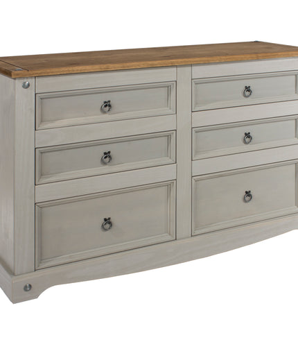 Corona - Wide 4 Drawer Chest