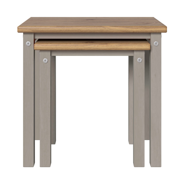 Corona - Grey Linea Nest Of 2 Tables
