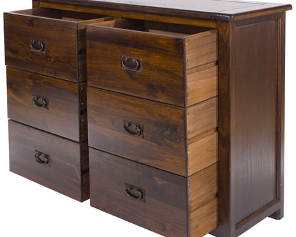 Highland Home - 3+3 Drawer Chest
