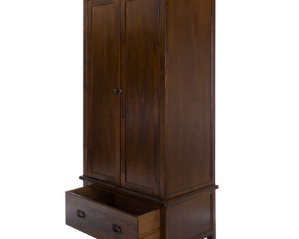 Highland Home - Wardrobe - 2 Door 1 Drawer