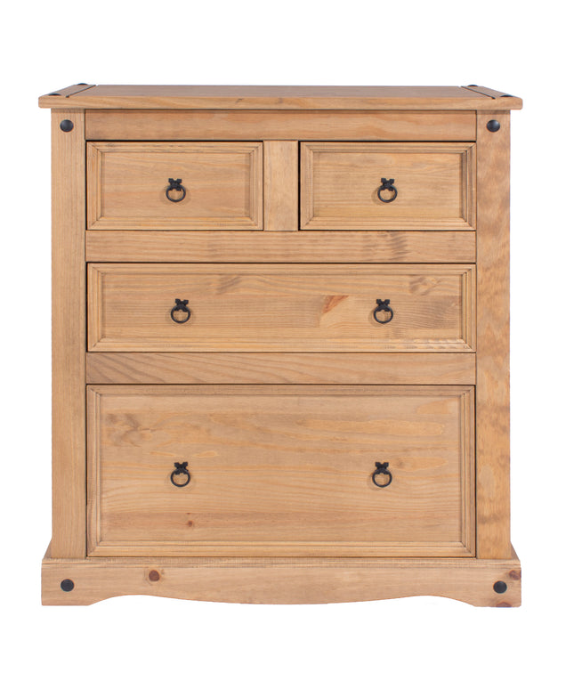 Corona - Spacious 4 Drawer Chest
