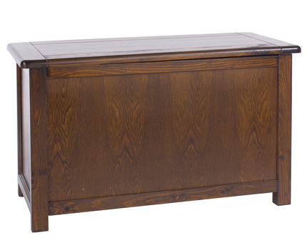 Highland Home - Luxurious Ottoman - Dark Brown