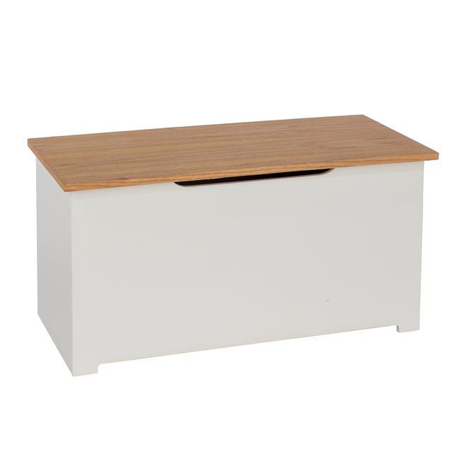 Painted - Ottoman - Soft White - Ample Storage Space
