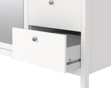 Madrid - Wardrobe with 2 Doors + 1 Mirror Door + 2 Drawers