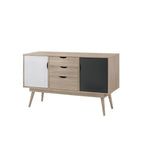 Sonoma Oak & Dark Grey