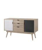 Sonoma Oak & Dark Grey