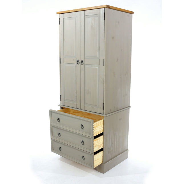 Corona - 2 Door 3 Drawer Wardrobe
