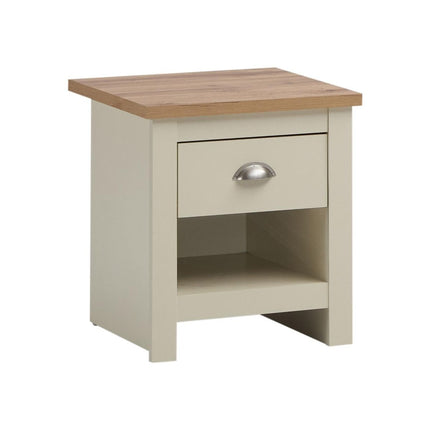 Lisbon - 3-Piece Set - 2 Door Wardrobe, 7 Drawer Chest & Bedside Table