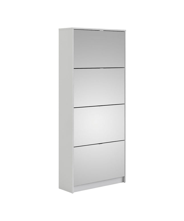Shoes - Shoe Cabinet 4 Tilting Doors +2 Layers