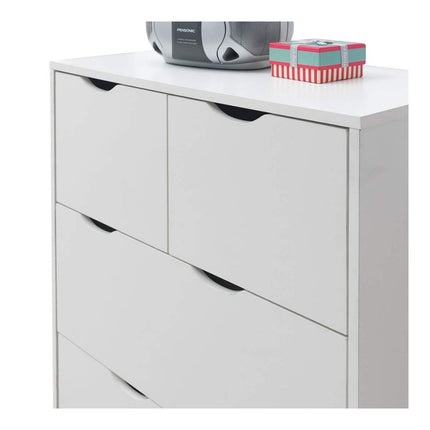 Pulford - 4 Drawer Chest - White