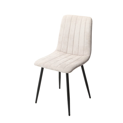 Contemporary - Upholstered Straight Stitch Dining Chairs - Set of 2