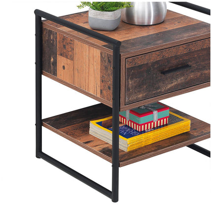 Abbey - Bedside Table - 1 Drawer