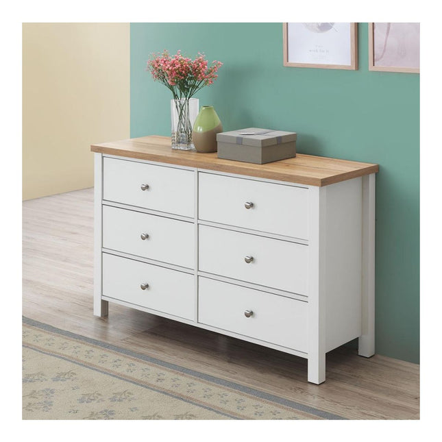 Astbury - 6 Drawer Chest - White