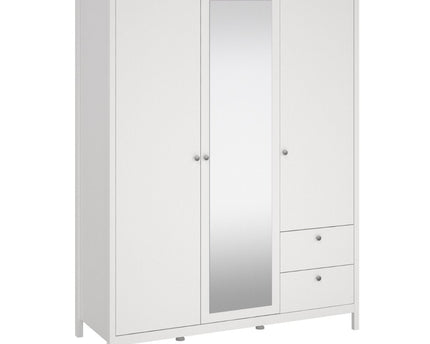 Madrid - Wardrobe with 2 Doors + 1 Mirror Door + 2 Drawers