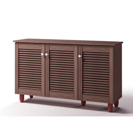 Essentials - Modern 3 Door Shoe Cabinet